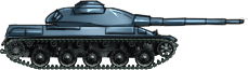 Sideview of AMX-30 prototype